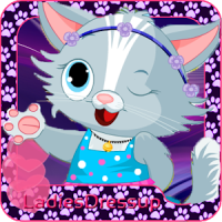 Cute kitty dressup - Pet Game