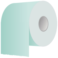 Battery Widget Toilet Paper