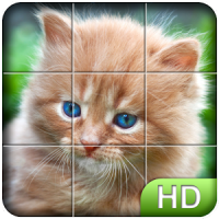 ブロックパズル：かわいい子猫