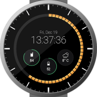 Watch Face - Pujie Black - Wear OS & Galaxy Watch