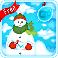 GO Keyboard Snowman Theme