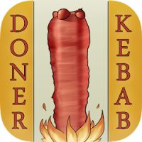 Doner Kebab: レタス、トマト、オニオン