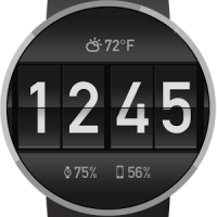 Flip Clock Watch Face for Wear OS