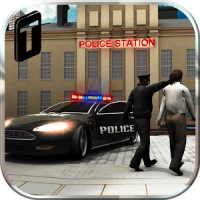 Crime Town Police Car Driver