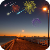 Meteor Fireworks LiveWallpaper