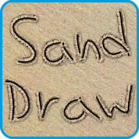 Sand Zeichnen: Strand Skizze