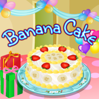 Banana Cake Cooking