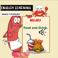 Food and drink english spoken