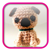 Pug Amigurumi Crochet Pattern