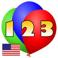123 Ballon Números crianças
