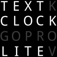 Text Clock Lite Live Wallpaper