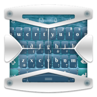Frozen Water Keyboard Theme