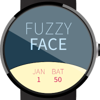 Fuzzy Face - Word Watch Face
