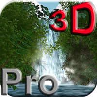 Jungle Waterfall 3D LWP PRO