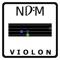 NDM - Violin (Learning to read musical notation)