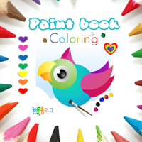Paint Coloring Book for Kids