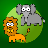 Jungle animals for babies