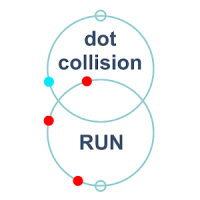 dot collision RUN
