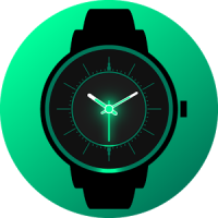 Analog Glow Watch Face