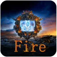 Fire Next Launcher 3D Theme