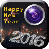 Neues Jahr Fotorahmen 2016