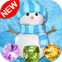 Snowman Games & Frozen Puzzles match 3 games free