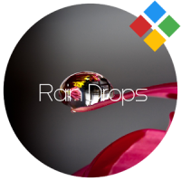 RainDrops Premium Pink Theme