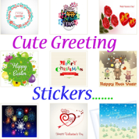 Cute Greeting Stickers