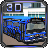 City Airport 3D Bus Parking