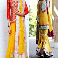 Mehndi Dresses 2020 - 2021 (Latest Trendy Designs)