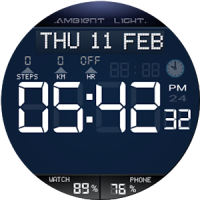 Ambient Light Watch Face Free