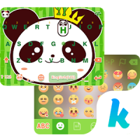 Cool Panda Keyboard Theme