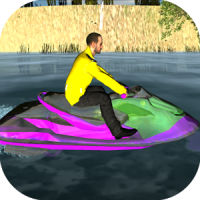 Speed boat Ski jet racing 2016