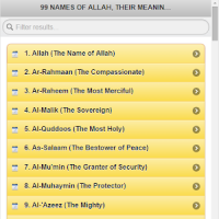 99 Names of Allah