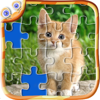 Realistische Puzzle: Katzen