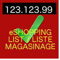 Liste de Magasinage