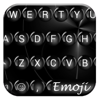 Spheres Black Emoji Tastatur