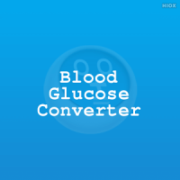 Blood Sugar/Glucose Converter