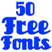 Fonts for FlipFont 50 #1