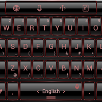 Tema de teclado RedFrame