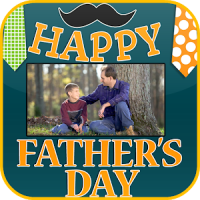 Happy Father's Day Photo Frame