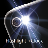 Super Flashlight + Clock