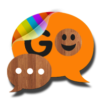 Wood theme for GO SMS Pro
