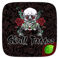 Skull Tatto GO Keyboard Theme