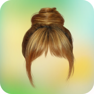 Woman hairstyle photoeditor