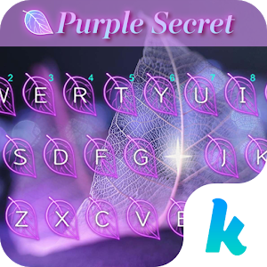Purple Mystery Emoji Keyboard
