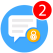 Privacy Messenger -
Private SMS messages,
Call app